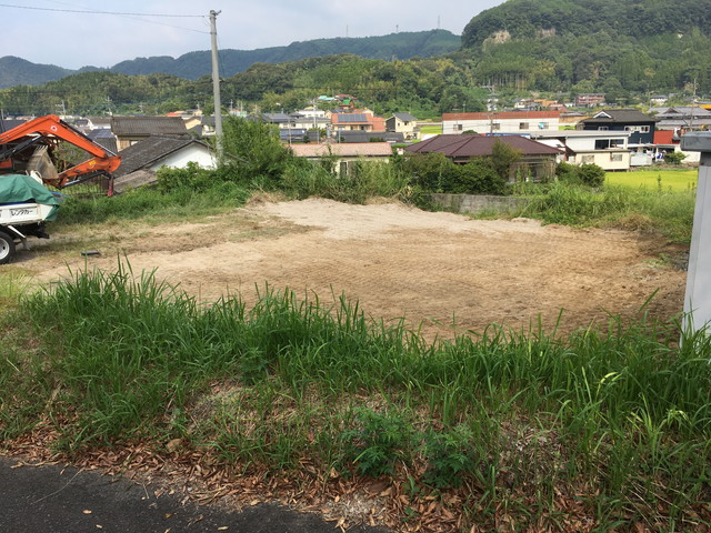 霧島市隼人町の現場が終わりました。